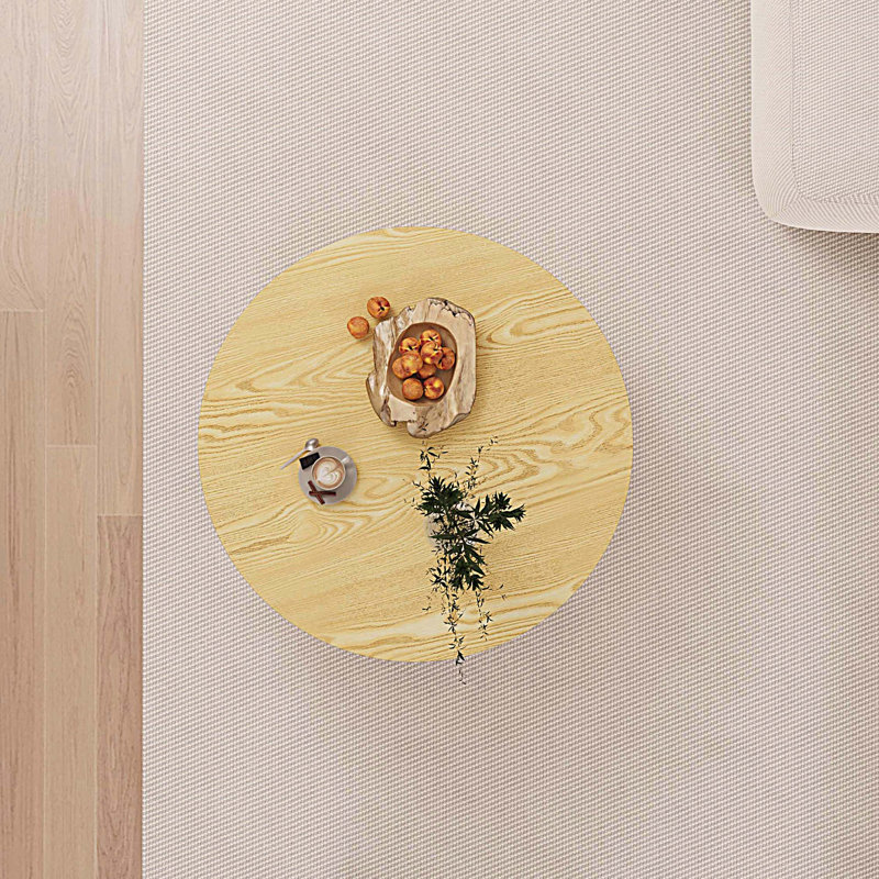 Table basse 29,53 po, Bois naturel