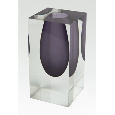 Vase de table lucite Larose