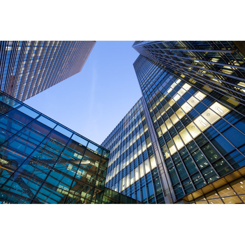 Skyscraper Business Office - Wrapped Canvas Print, 61cm H x 91cm W