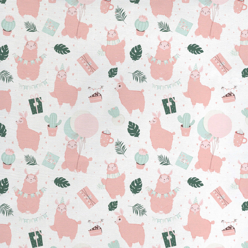 Tissu llama, l 58 po x L 108 po