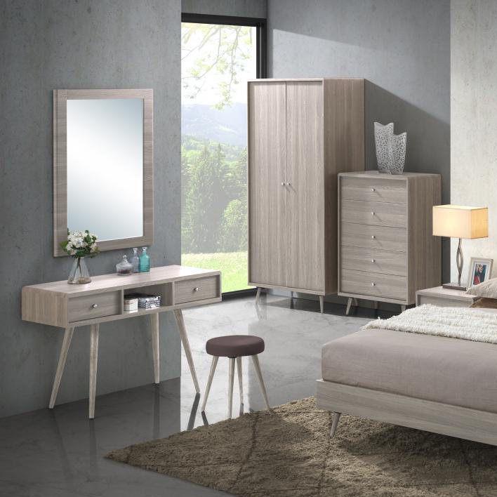 Corinne Dressing Table with Mirror