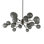 Lustre art déco Alan Mizrahi Aurora