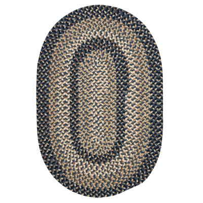 Tapis intérieur / extérieur Walddon - bleu marine