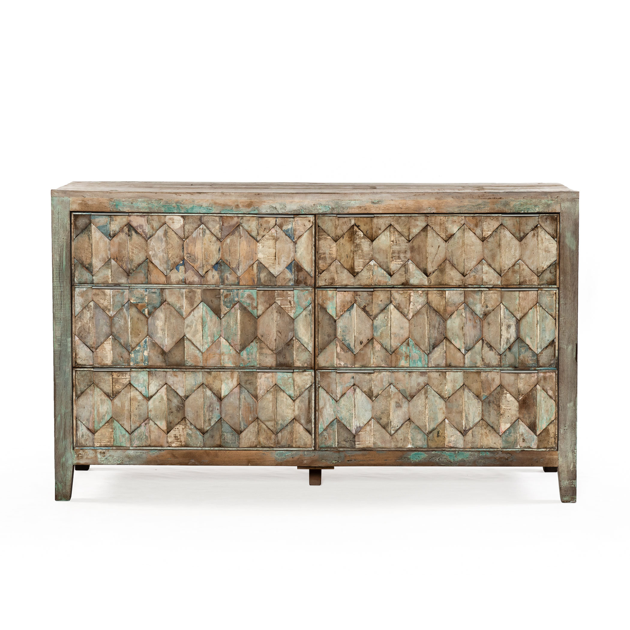 Rosecliff Heights Fleta 6 Drawer Double Dresser & Reviews | Wayfair