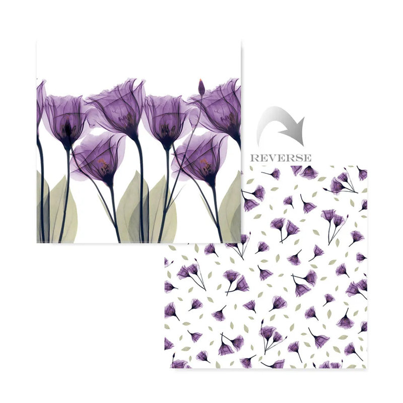 Ensemble de courtepointe réversible Laural Home Gentian Hope, Simple + 1 taie décorative standard