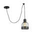 Prestwyck 1 - Light Black Cluster Pendant