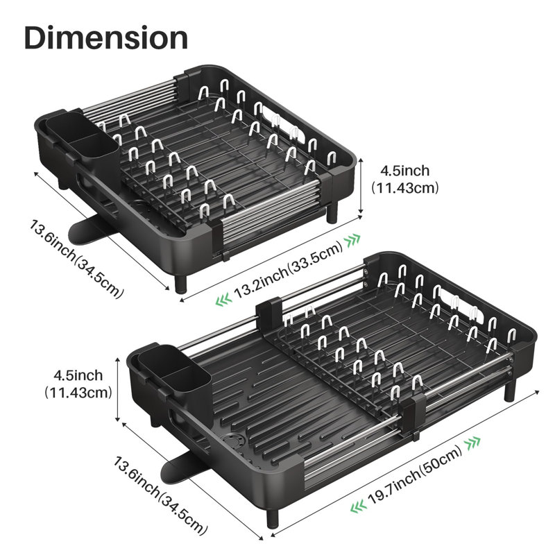 Leday In Sink Dish Rack