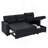 86'' Upholstered Pull-Out Sofa Bed-840397626
