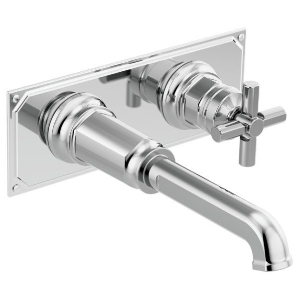 Invari®  Single-Handle Wall-Mount Lavatory Faucet - Less Handle 1.2 GPM