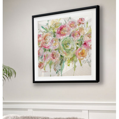 Graceful Bouquet - reproduction de cadre photo sur papier