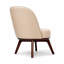 Modern 26.38"W Accent Chair,Wooden Legs