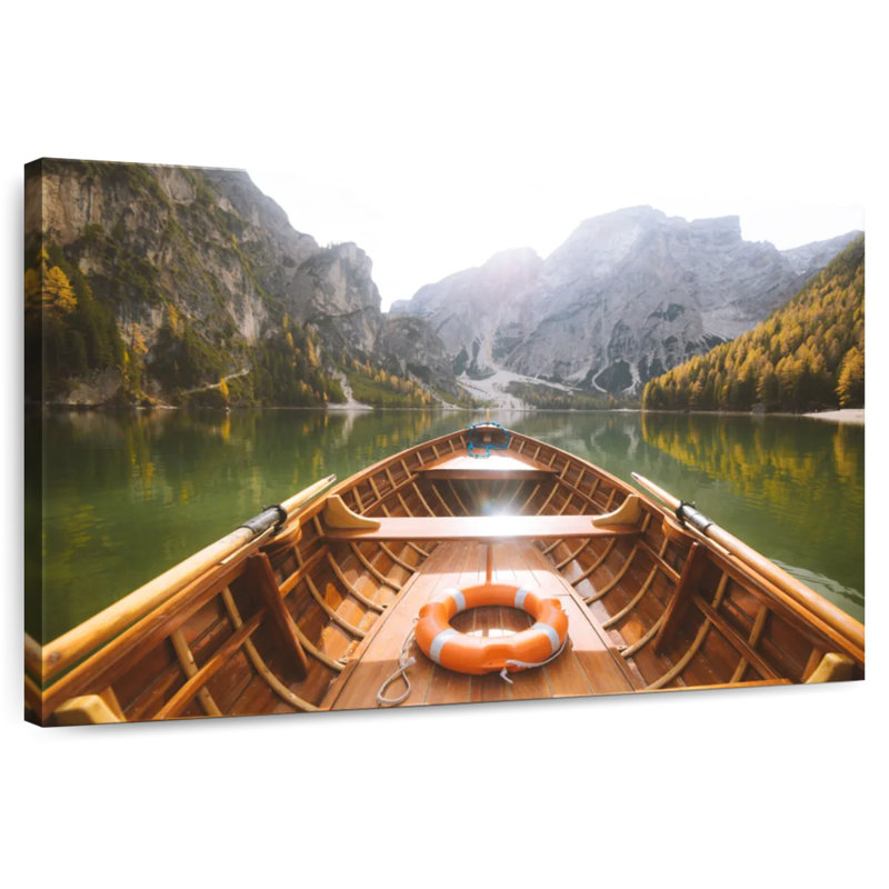 Mehar Lake Prags Boat, 16" H x 24" W