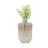 Barthleney Glass Vase with Abstract Splatter Design, Handcrafted Glass Construction, Contemporary Silhouette, Rounded Rectangular Shape, Versatile Accent, Modern Artistic Detailing-465574489