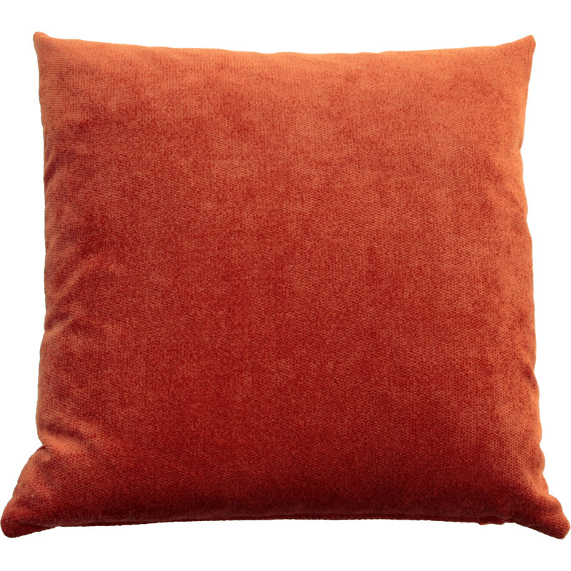 Square Pillow Cover, Orange, 40cm H x 40cm W
