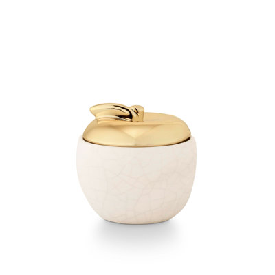Essayé et véritable pomme en céramique, pomme de verger