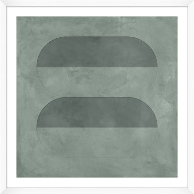 «Washed Layers 3» par Mat Sanders - Shadow Box, impression