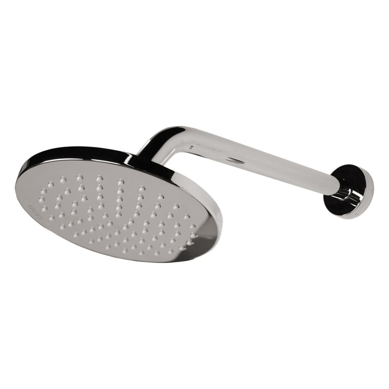 Arch Minimal Rain Fixed Shower Head, Polished Nickel