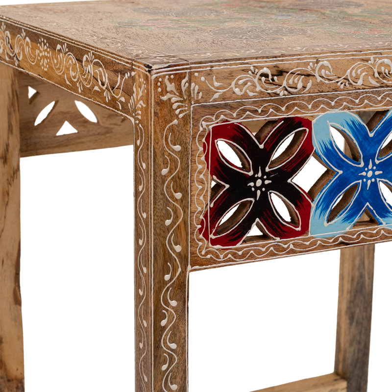 Arnhild Solid Wood Frame Coffee Table