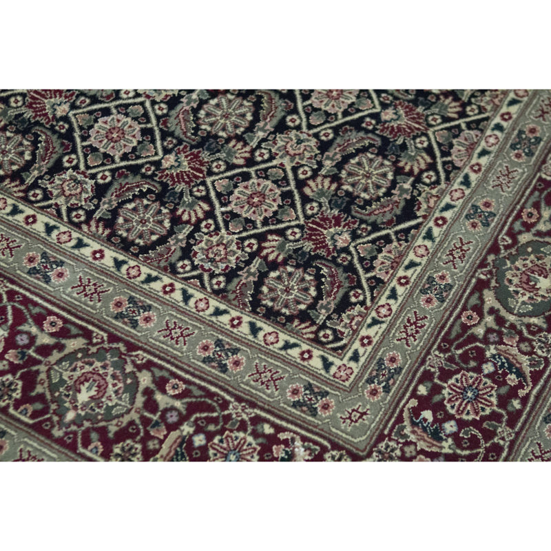 Jahan Wool Oriental Area Rug, Rectangle 5'7" x 8'9"