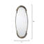 Margaux Oval Metal Mirror-15515811