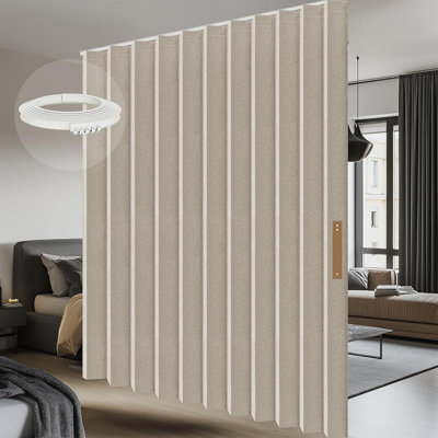 100% Blackout Room Divider Curtains - Total Privacy Curtain Pane...
