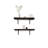 Slim Metal Bracket Shelves, set of 2-116491543-109423925