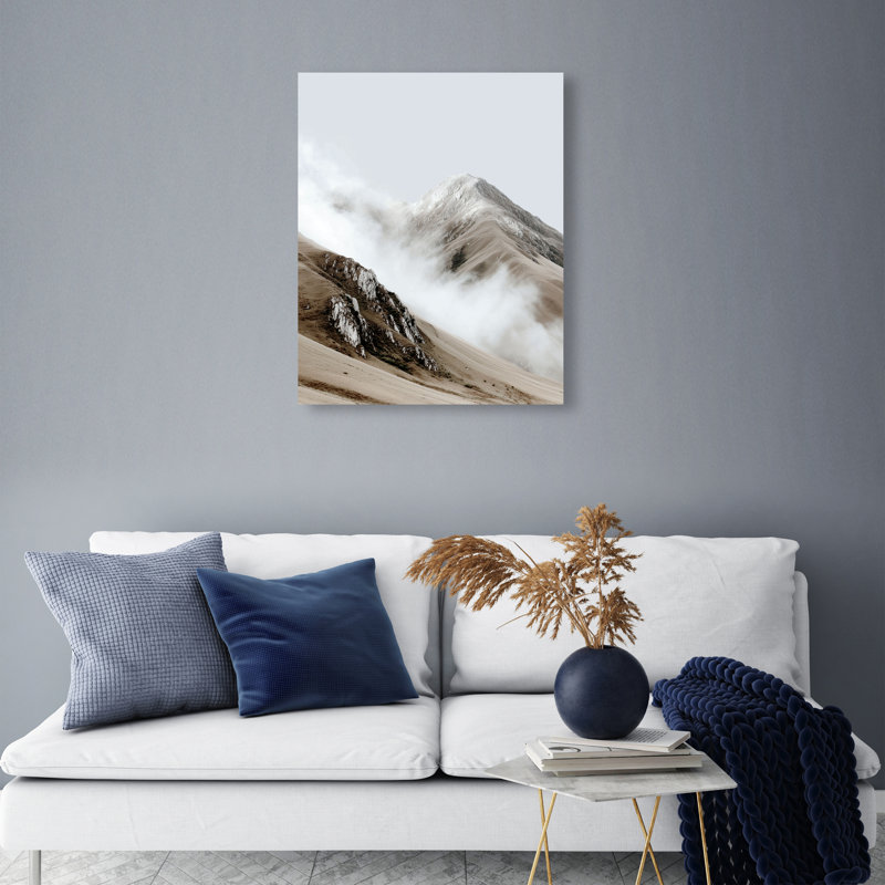 Foggy Peak Print by Oliver Gal, 24" H x 20" W, Gallery Wrapped