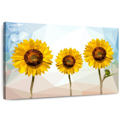 Tournesols géométriques