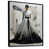 Black Floater Framed