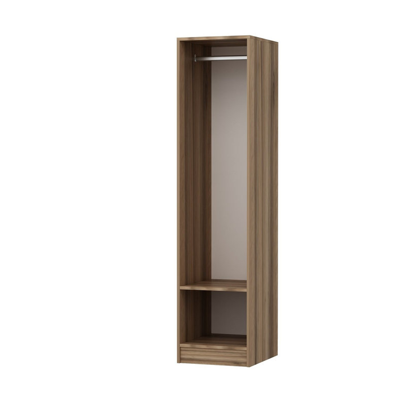 Elina Manufactured Wood Wardrobe, 190cm H x 45cm W x 52cm D