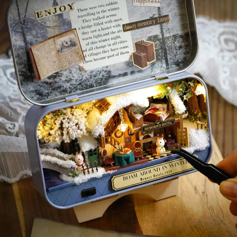 Ensemble de chambre miniature Wizardi - Roam Aaround en hiver