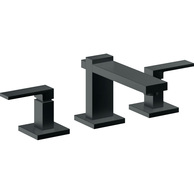 Morro Bay 8" Widespread Lavatory Faucet, Carbon