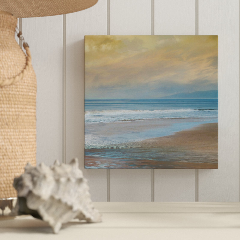 « golden breezes », peinture sur toile tendue, H 10 po x l 10 po x P 1,5 po