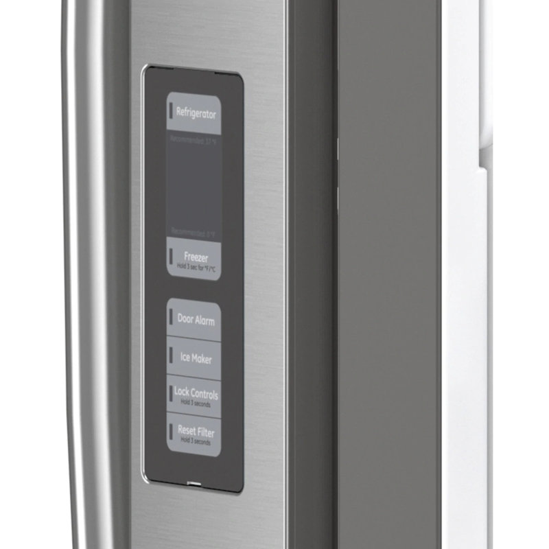 33" Energy Star French Door 24.7 cu. ft. Refrigerator, Slate