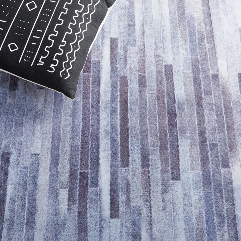 Aubrieana Performance Machine Washable Abstract Rug, Rectangle 5' x 8'