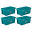 Rolling storage locker, Sterilite plastic utility container-103175771-103175774