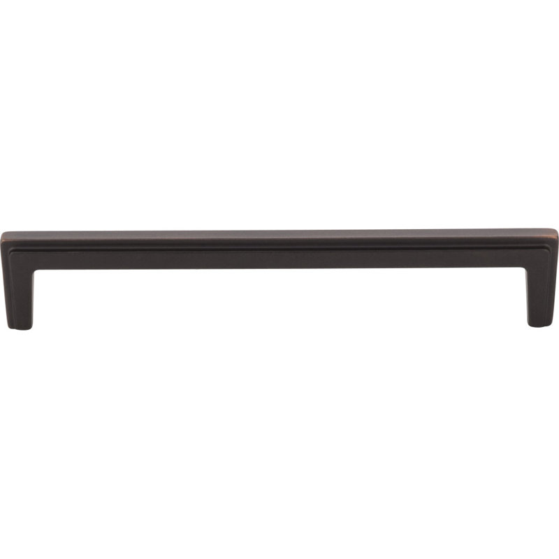 Lexa Bar Pull, 3 3/4", Brushed Oil Rubbed Bronze