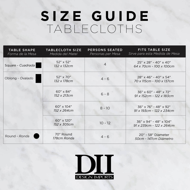 Bridgecliff Paid 100% Cotton Tablecloth, 104" L x 60" W