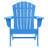 Altura Outdoor 5-Piece Adirondack Chair With Round Coffee Table Conversation Set-1859747513
