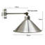 Helton Armed Sconce-23277860