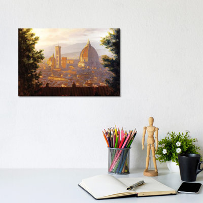 Florence, Italy - The Duomo From A Distance II by Christopher Clark - Print on Canvas