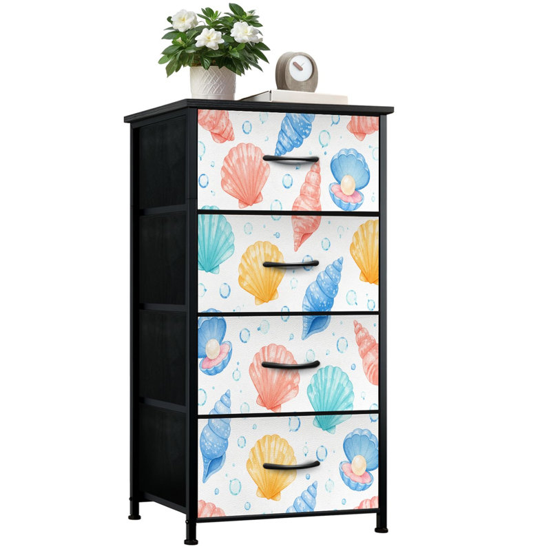 Commode de rangement verticale 4 tiroirs