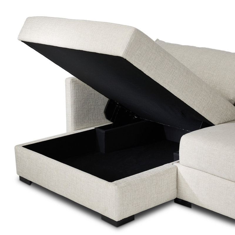 Wickham Leather 2 - Piece Chaise Sectional, Left Arm Facing
