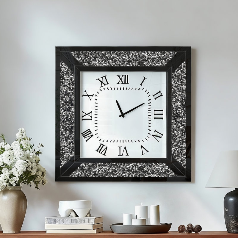 Horloge murale Jeni, Gris