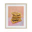 «Stack of Fluffy Waffles», impression sous verre encadrée, design par The Prints Vibe-130835526-130835528