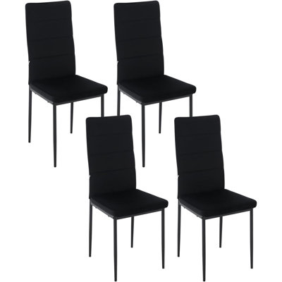 Nuzhat 47 cm H Velvet Full Back Parsons Chair