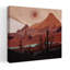 " Desert Sunscape Abstract Colourful Peaceful Cactus Landscape Mountain Wall Art Print " by Emel Tunaboylu-1138998708