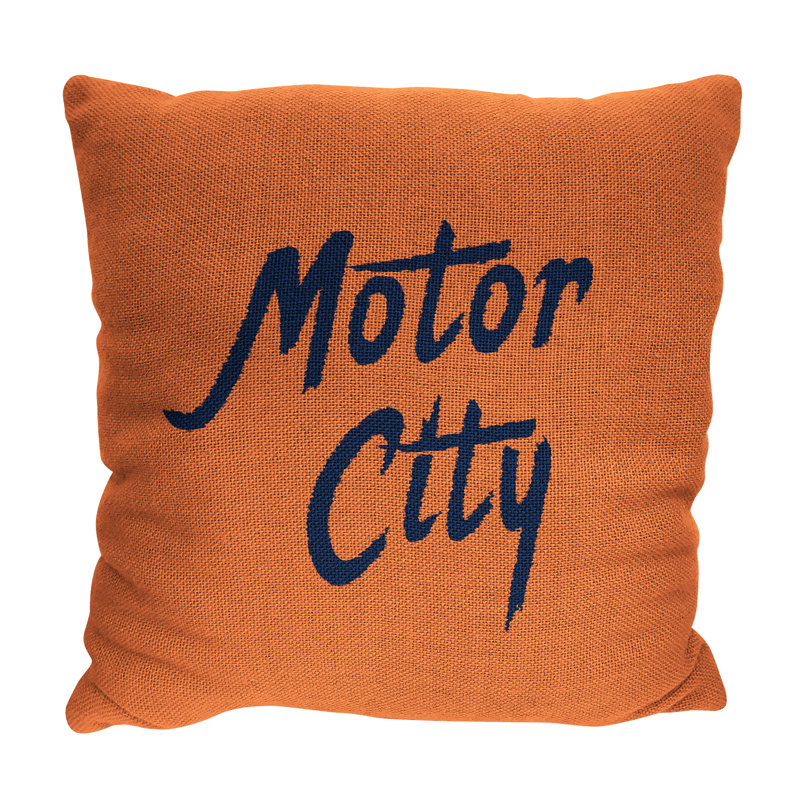 Reversible Pillow Cover, Motor City