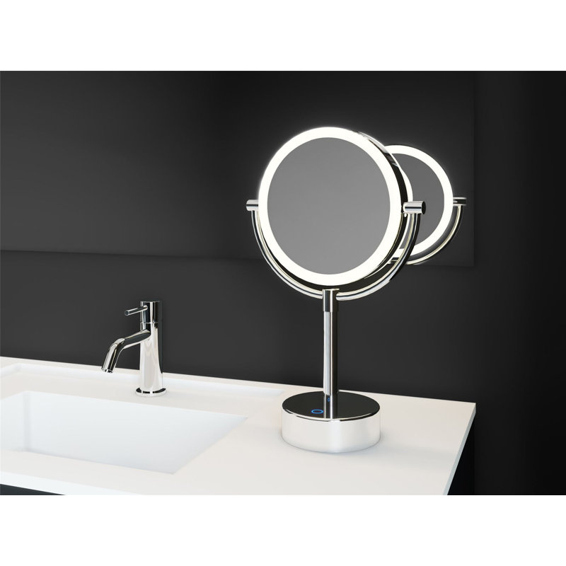 Davaria Concave Mirror, Gray