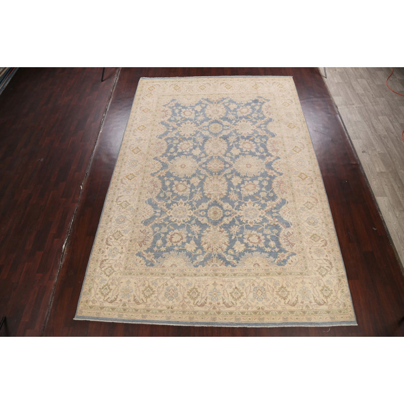 Tapis oriental à motif floral à motif floral Ziegler 9 x 13
